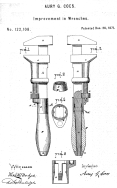1871 Coes Patent 122108