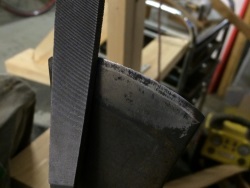 The secondary bevel.