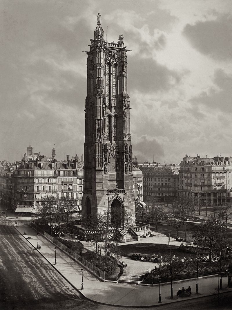 The Tower of Saint-Jacques in 1867