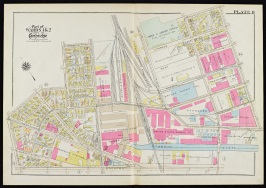 Map from the 1930 Bromley Atlas. Compare to the 1886 map above.