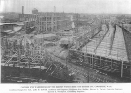 Buildings under construction in 1916. 