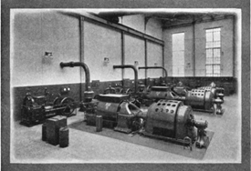The Generator Room (source: The Story of Rubber).